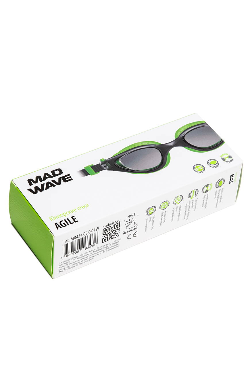 Очки для плавания Mad Wave Agile - фото 4