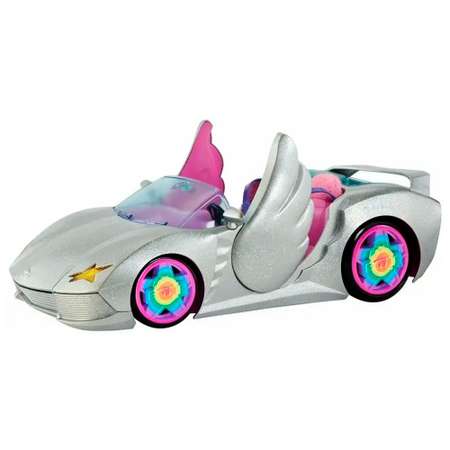 Автомобиль Barbie Кабриолет серебряный