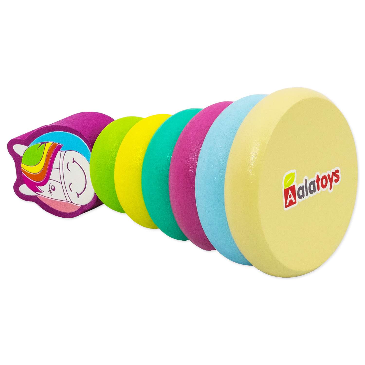 Игрушка Alatoys пирамидка - фото 6