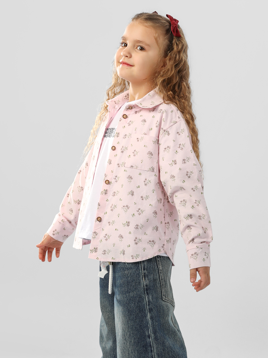 Рубашка Соль и Перец SP1511/розовый - фото 6