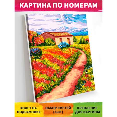 Картина по номерам Русская живопись Ароматные дали