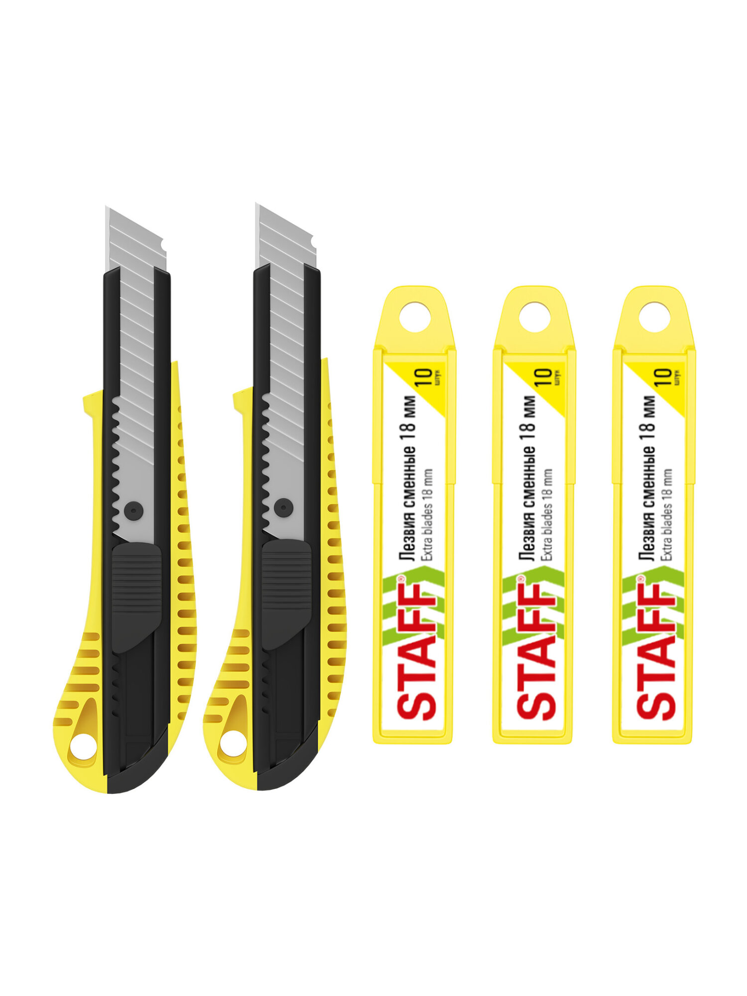 Канцелярский нож Staff - фото 3