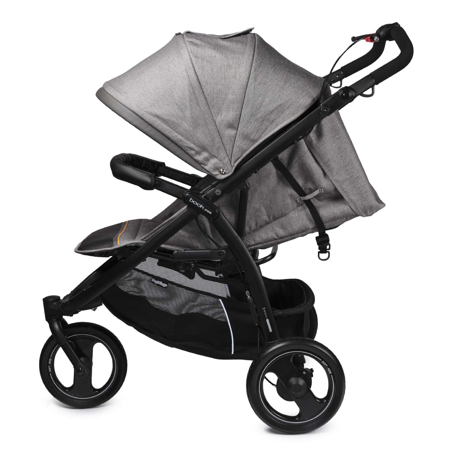 Коляска прогулочная Peg-Perego Book Cross Classic Grey - фото 3