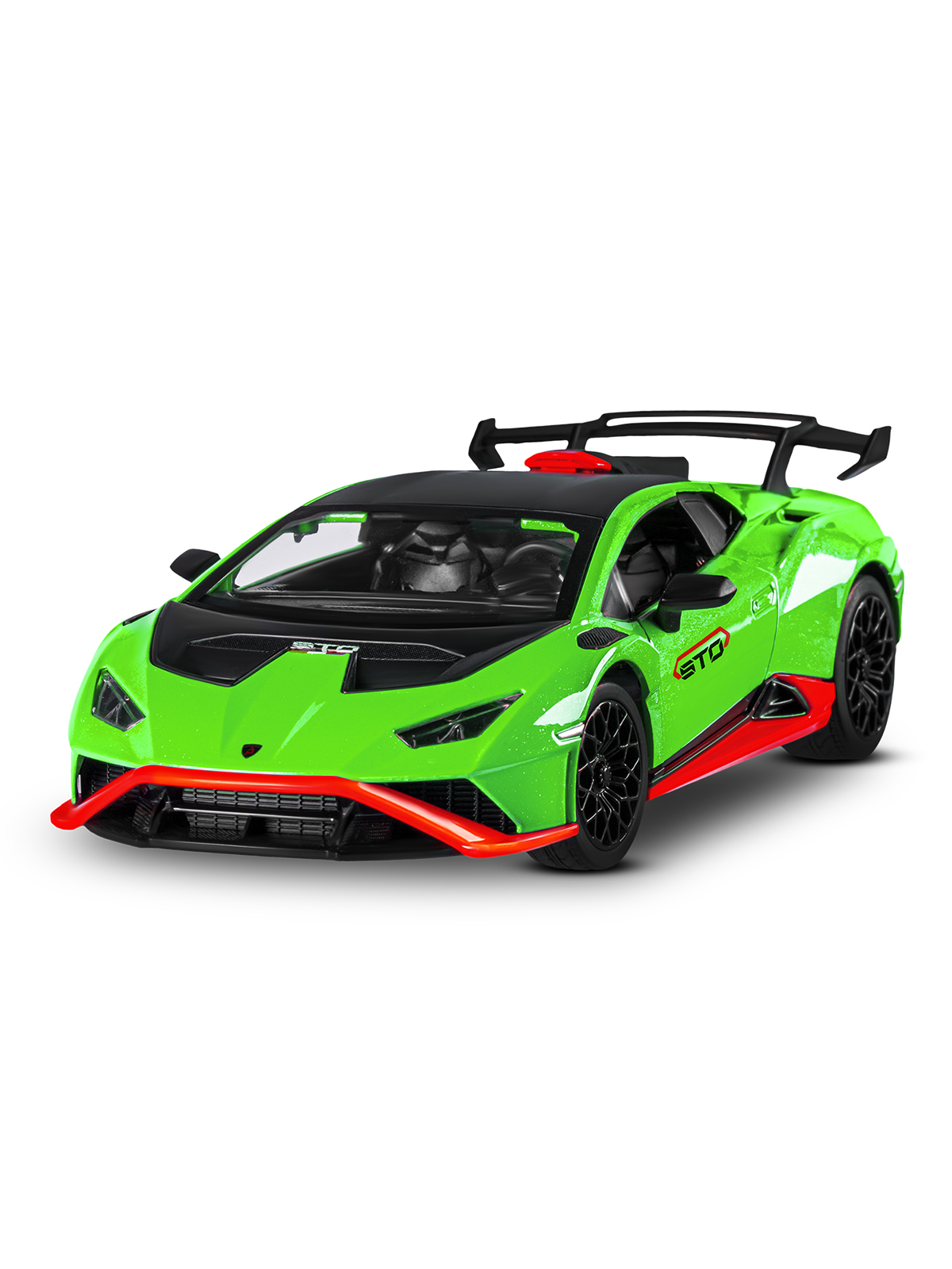 Автомобиль АВТОпанорама Lamborghini Huracan STO 1:32 JB1251659 - фото 13