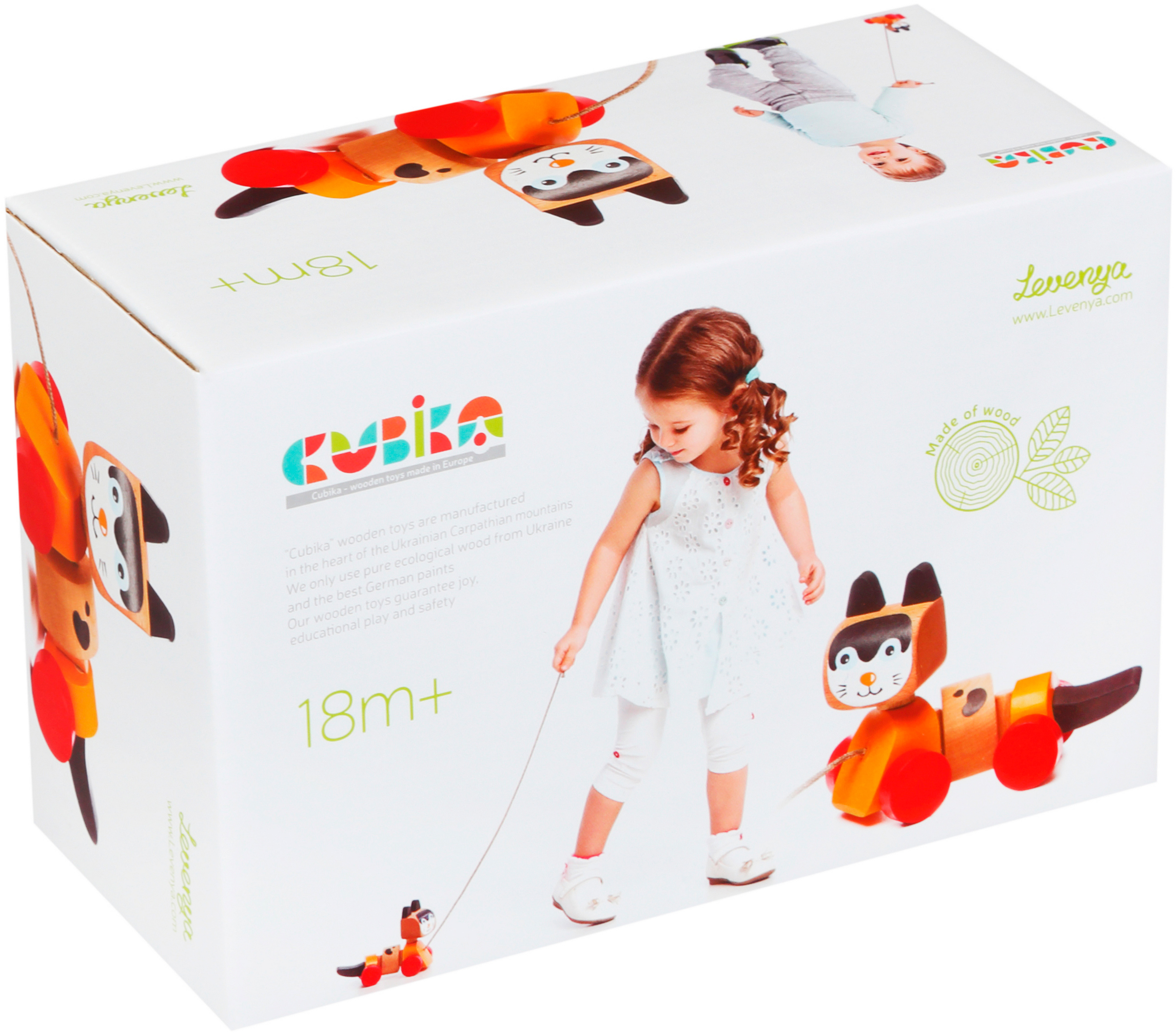 Игрушка Cubika каталка - фото 1