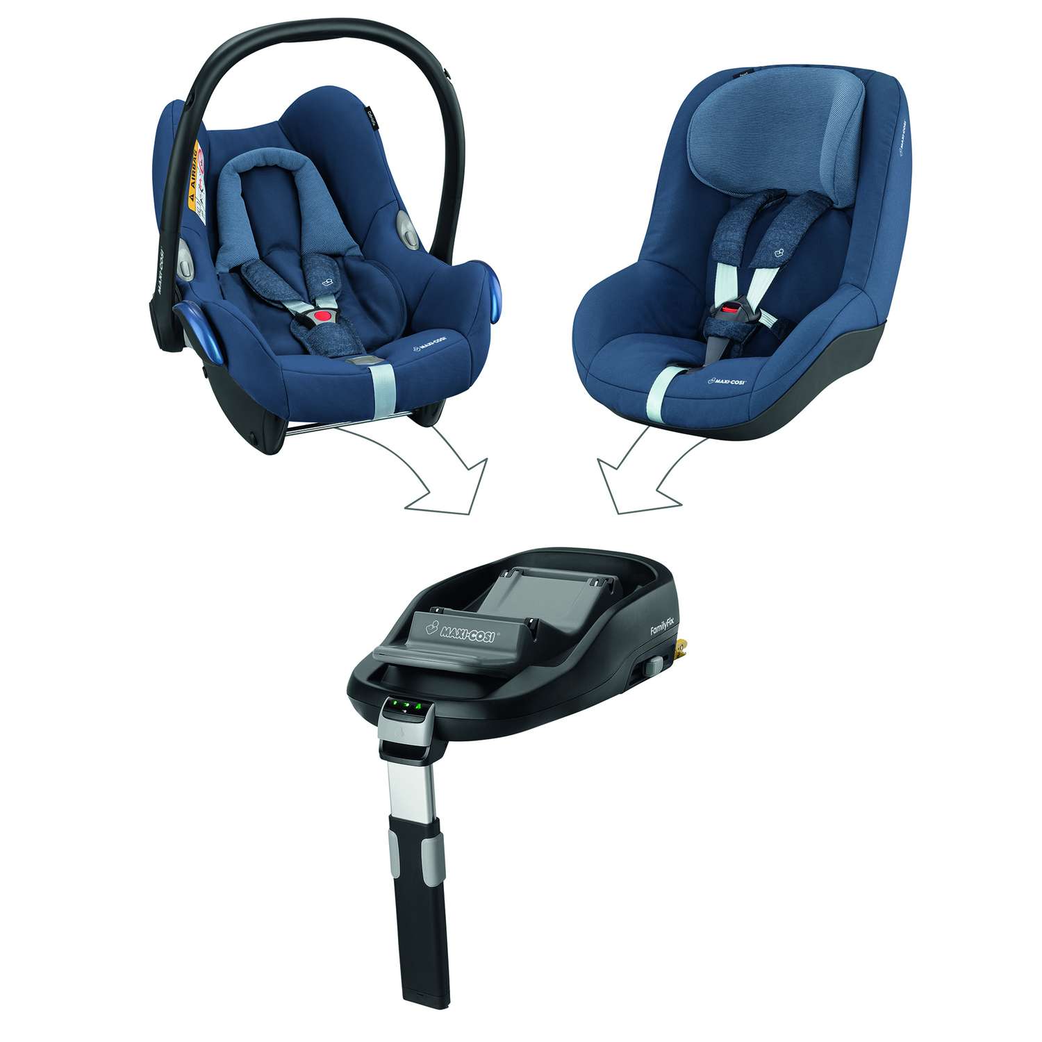 Автокресло Maxi-Cosi Isofix 0 (0 -13 кг) - фото 7