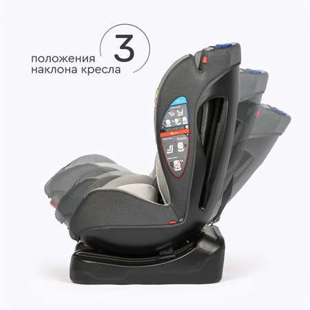 Автокресло Tomix Diamond 0+/1/2 (0-25 кг) серый