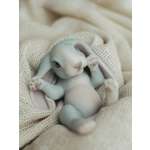 Кукла мини Magic Manufactory Magic history Зайчонок голубой высота 15 см