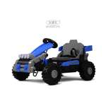 Электромобиль RIVERTOYS K303PX-BLUE С пультом ДУ