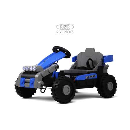 Электромобиль RIVERTOYS K303PX-BLUE С пультом ДУ