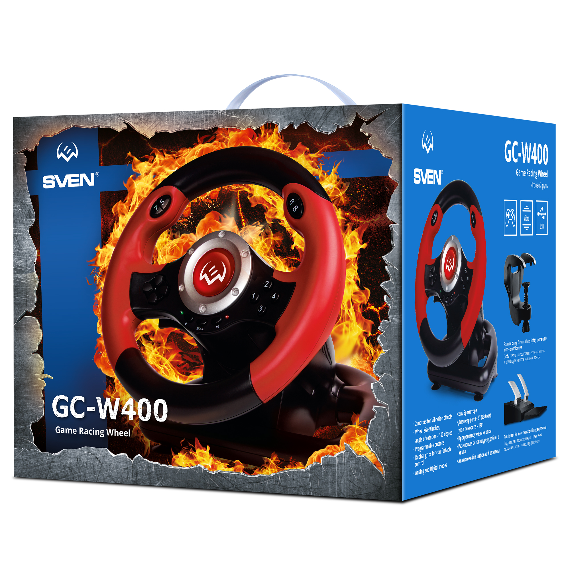 Игровой руль SVEN GC-W400 - фото 3