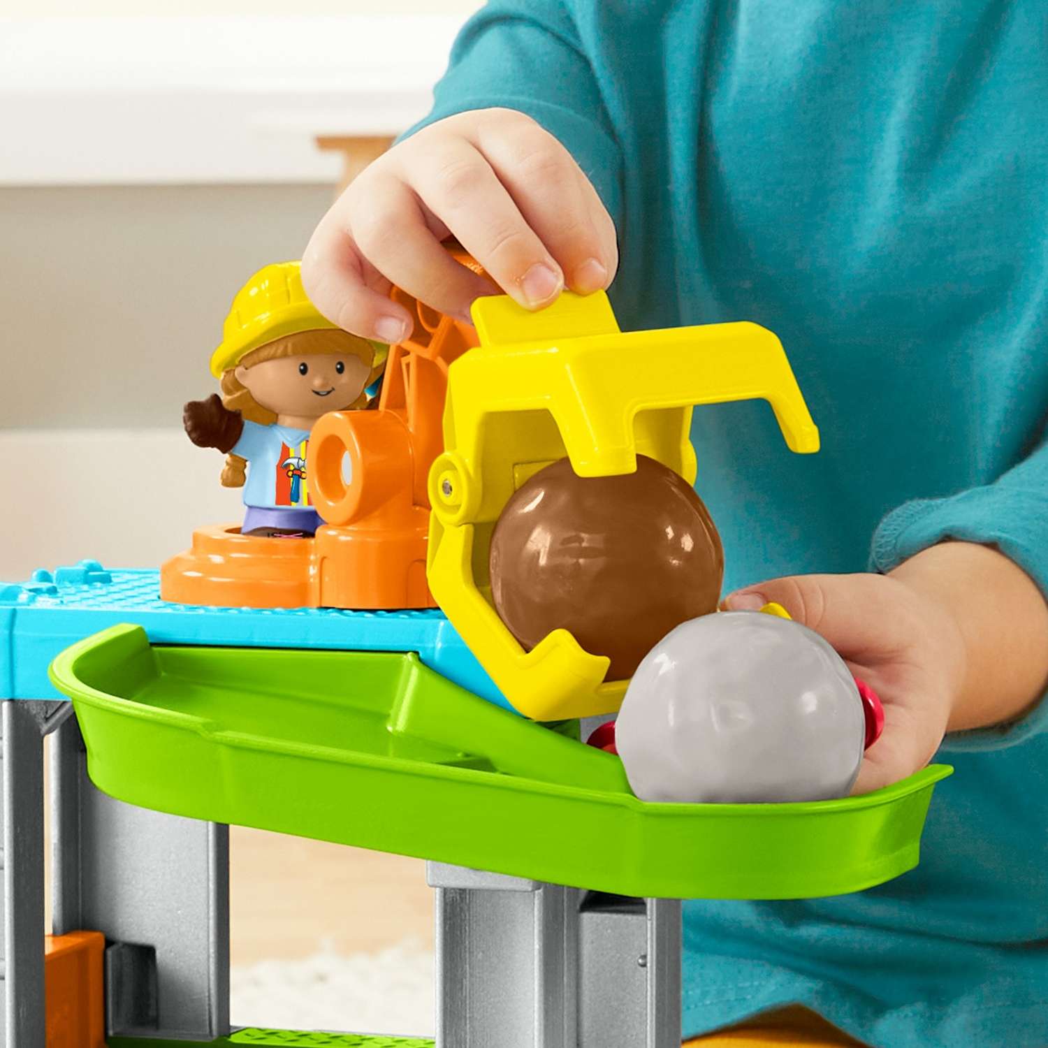 Игровой набор Fisher Price Little People Стройка - фото 18