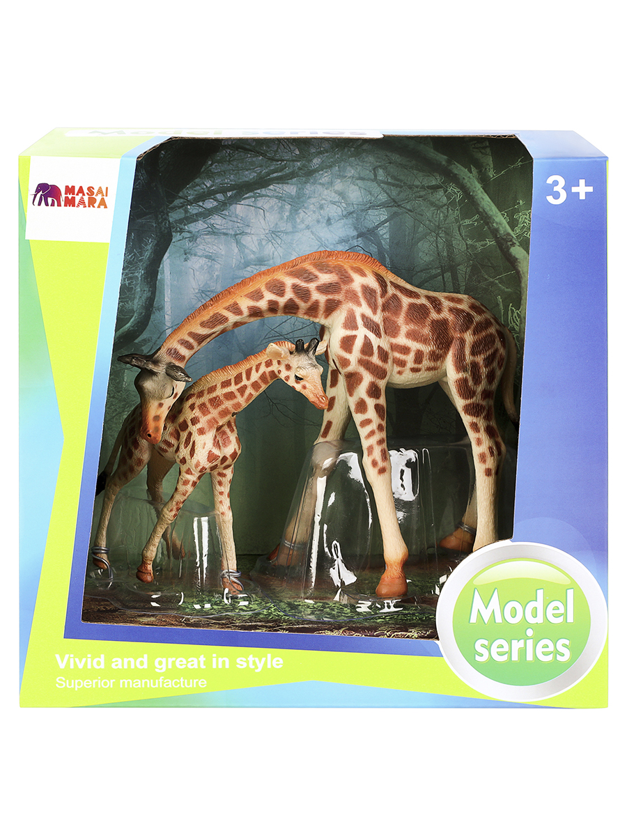 Игровой набор Masai Mara Семья жирафов - фото 10