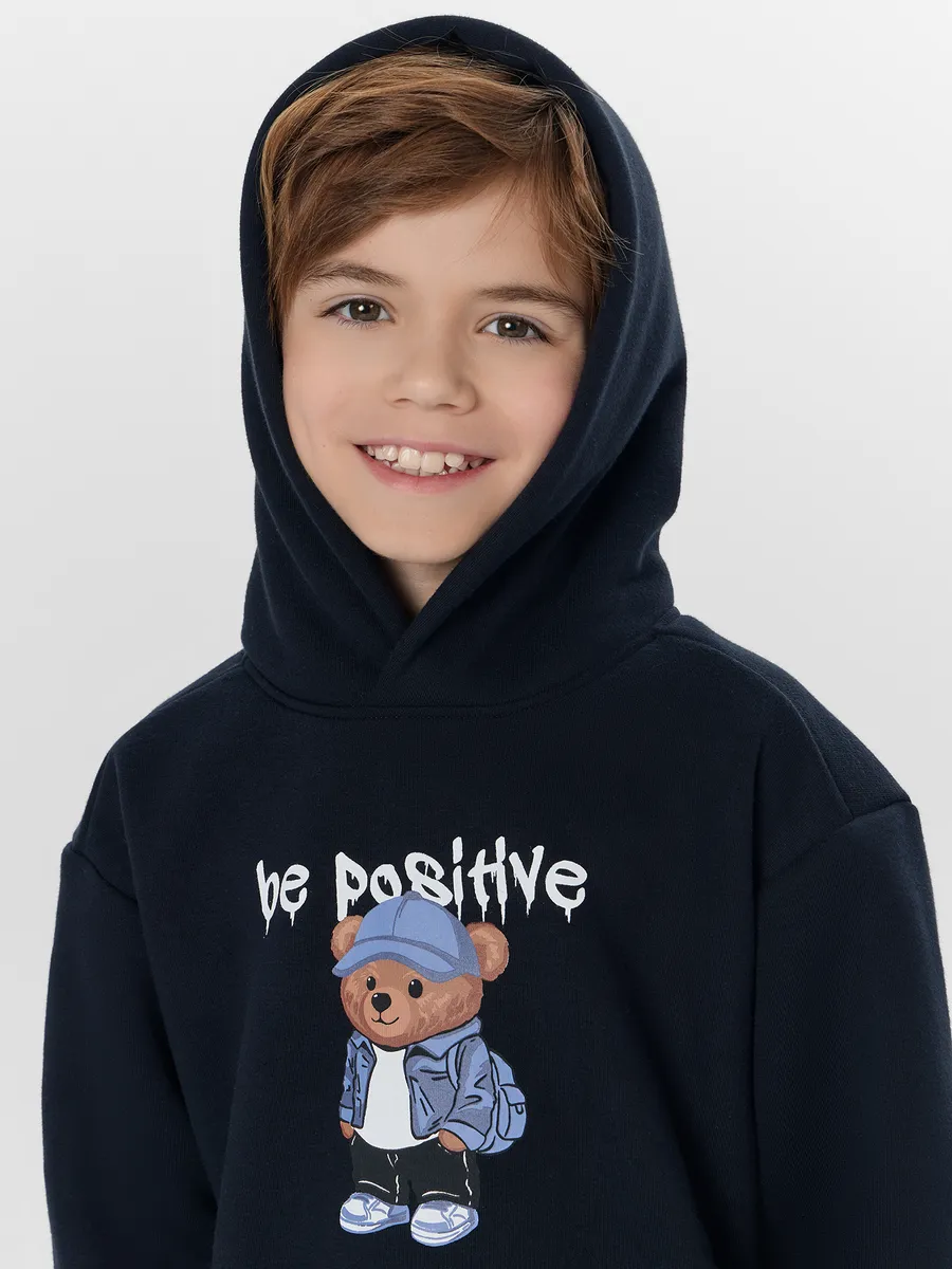 Худи Mark Formelle (Марк Формэль) 123441/неви +печать1 - фото 9