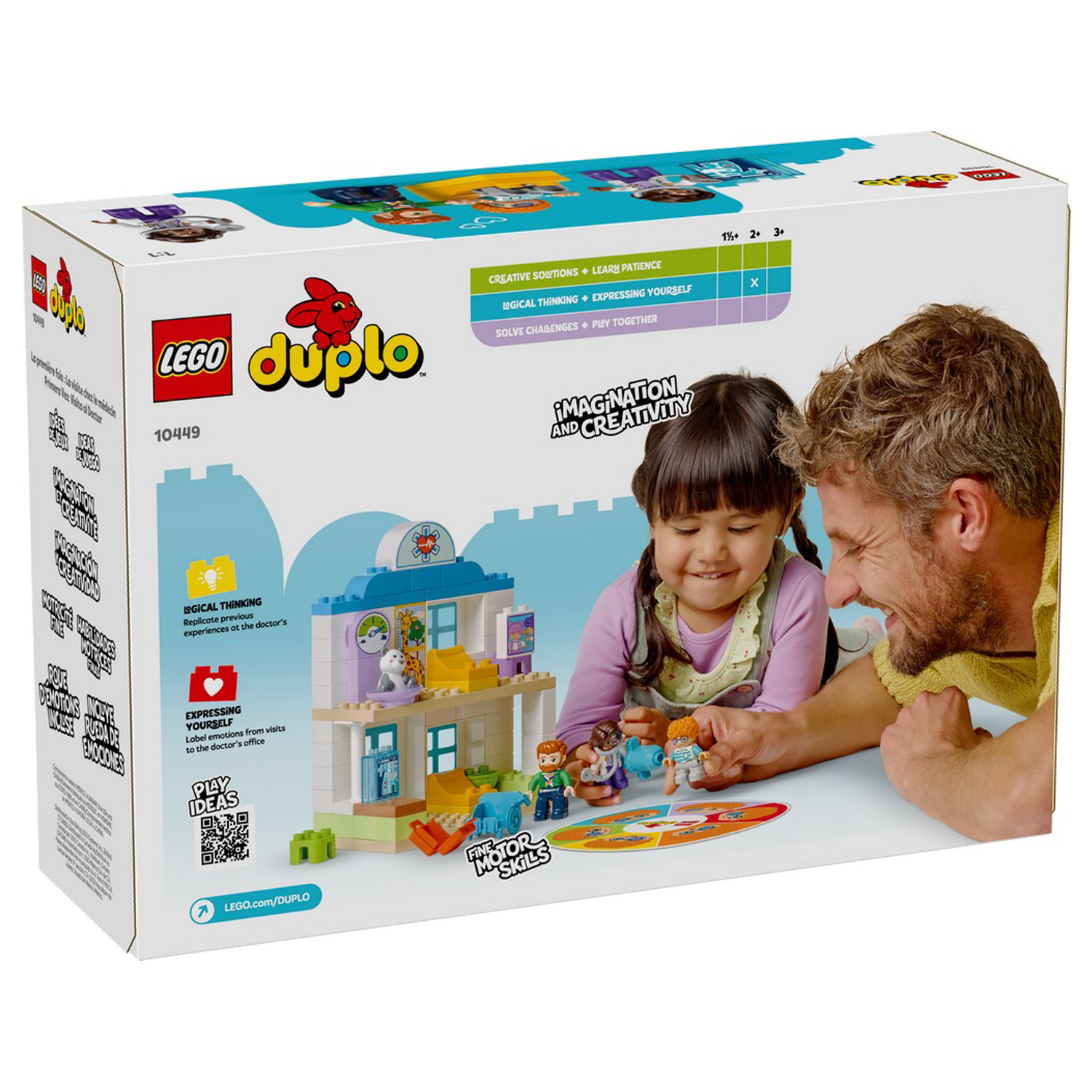 Конструктор LEGO DUPLO Первый визит к Доктору блочный - фото 10