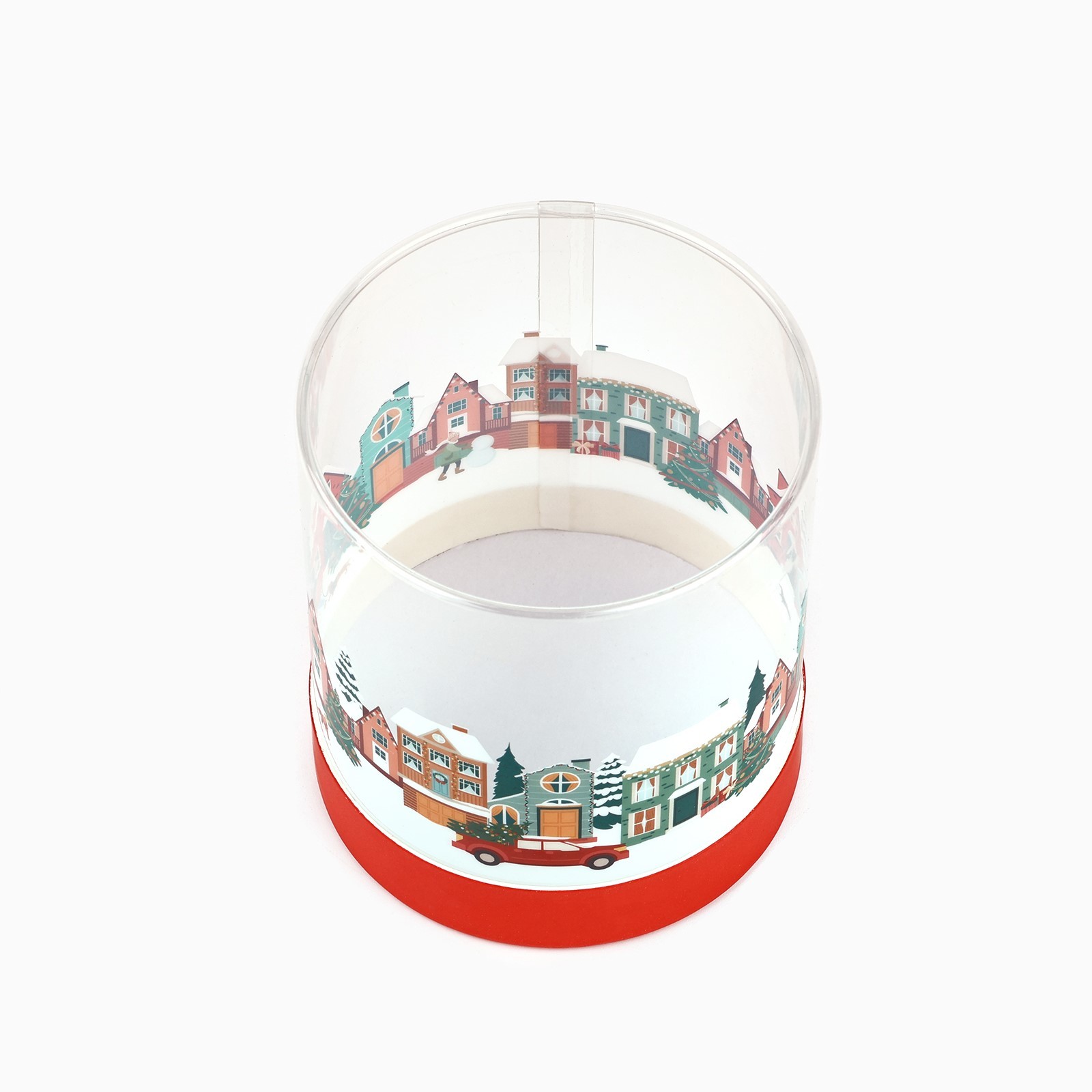 Коробка подарочная Дарите Счастье "Зимний город", 10 х 11 см - фото 4