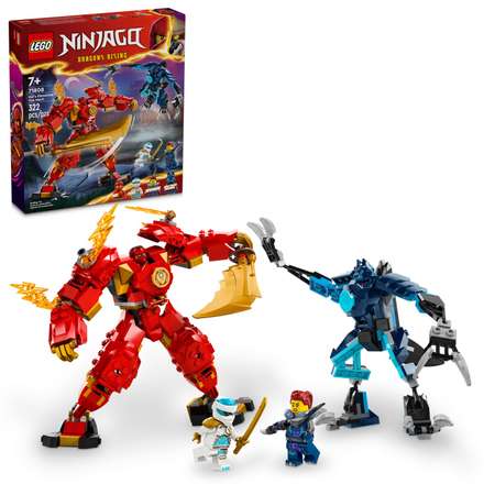 Конструктор LEGO NINJAGO Робот Кая блочный