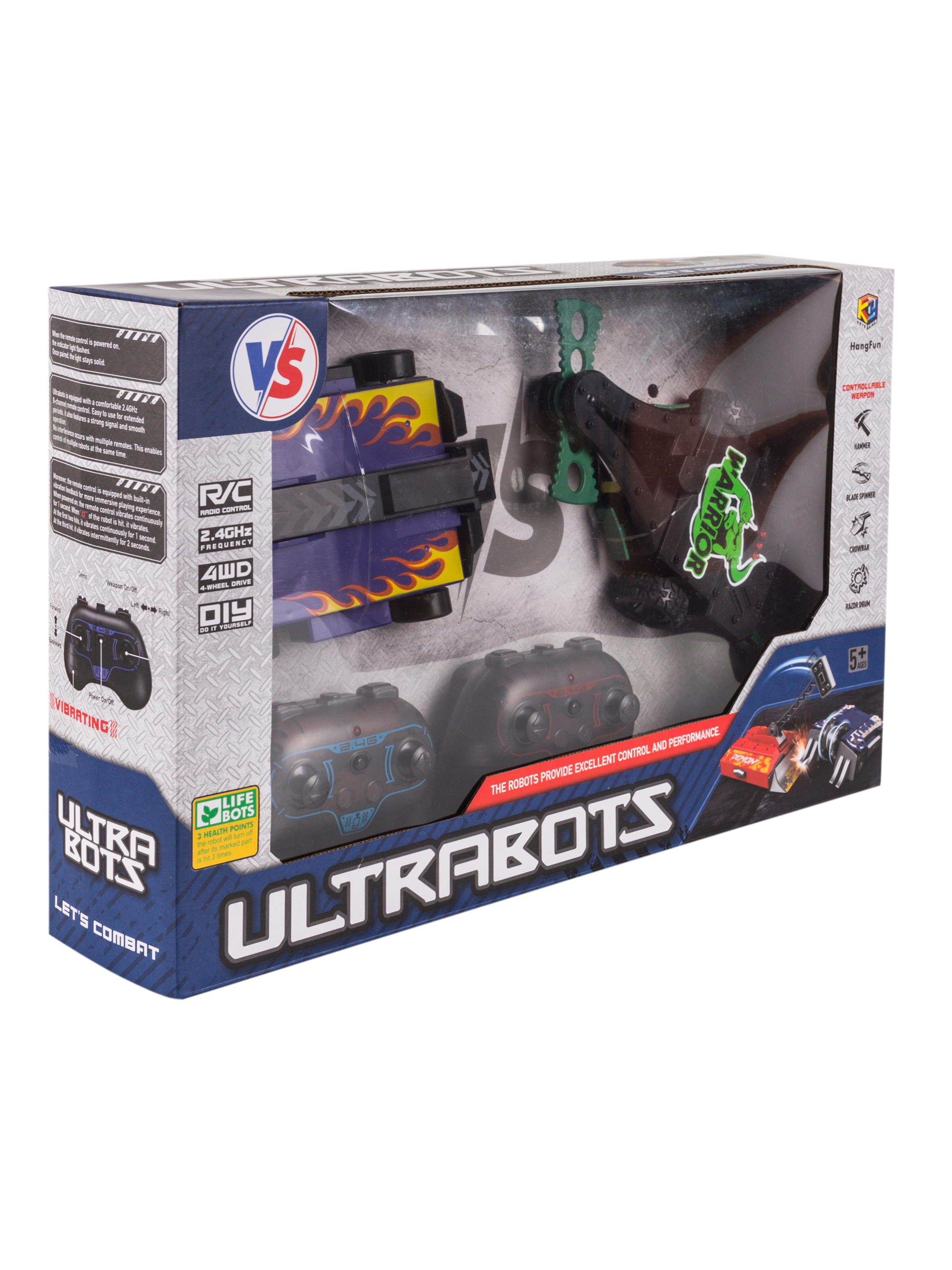 Робот РУ ULTRA BOTS набор из 2 шт Бык и Шторм - фото 9