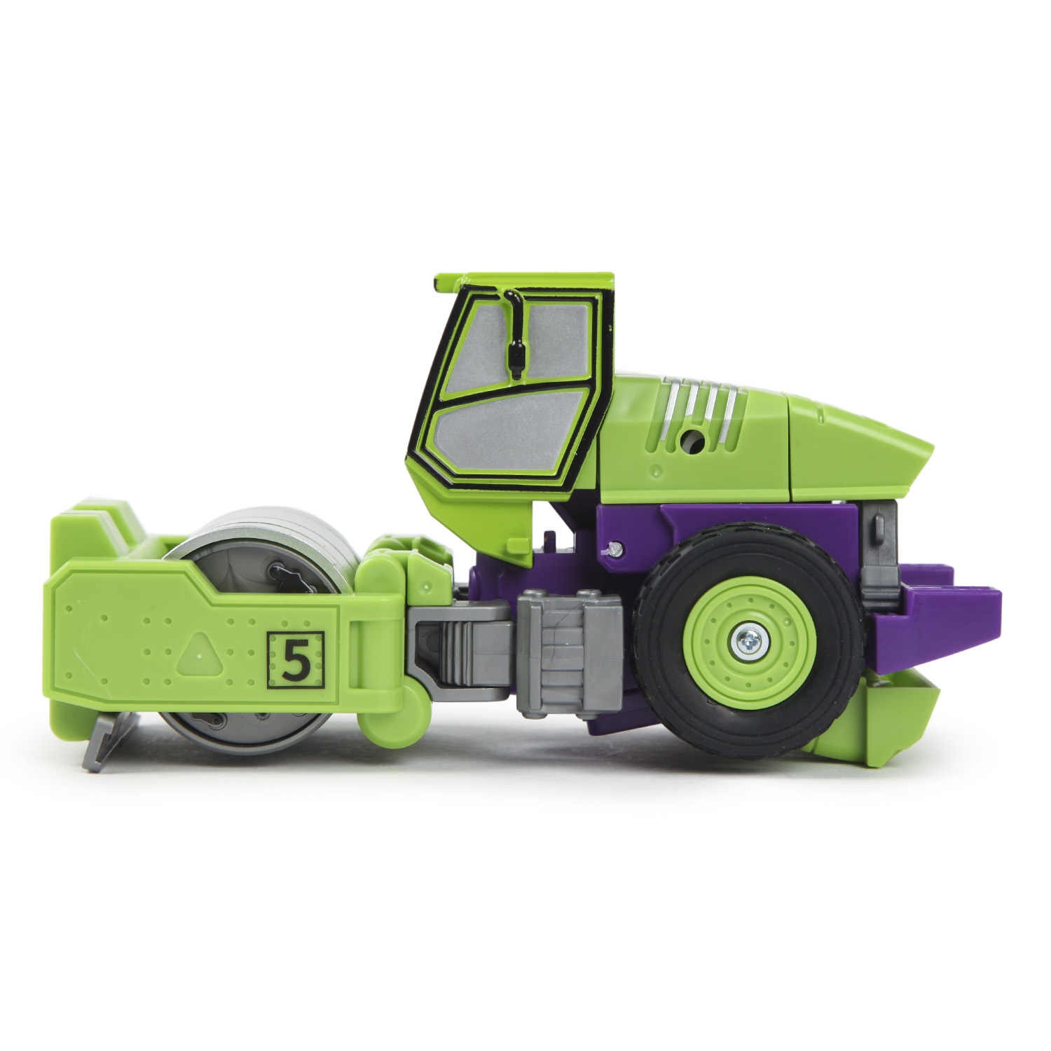 Игровой набор Mobicaro Дорожный каток Green Metal - фото 4