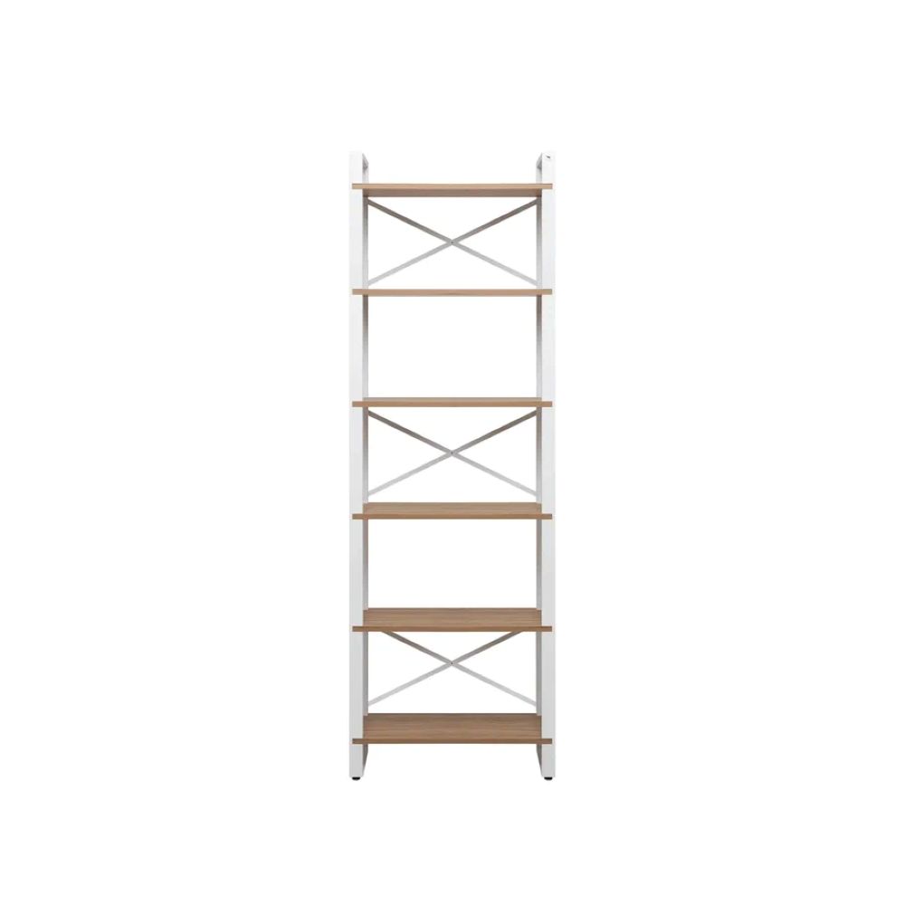 Стеллаж Leset Стилвуд 126 Белый/Дуб крафт золотой - фото 2