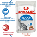 Корм для кошек ROYAL CANIN Indoor Sterilised соус 85г