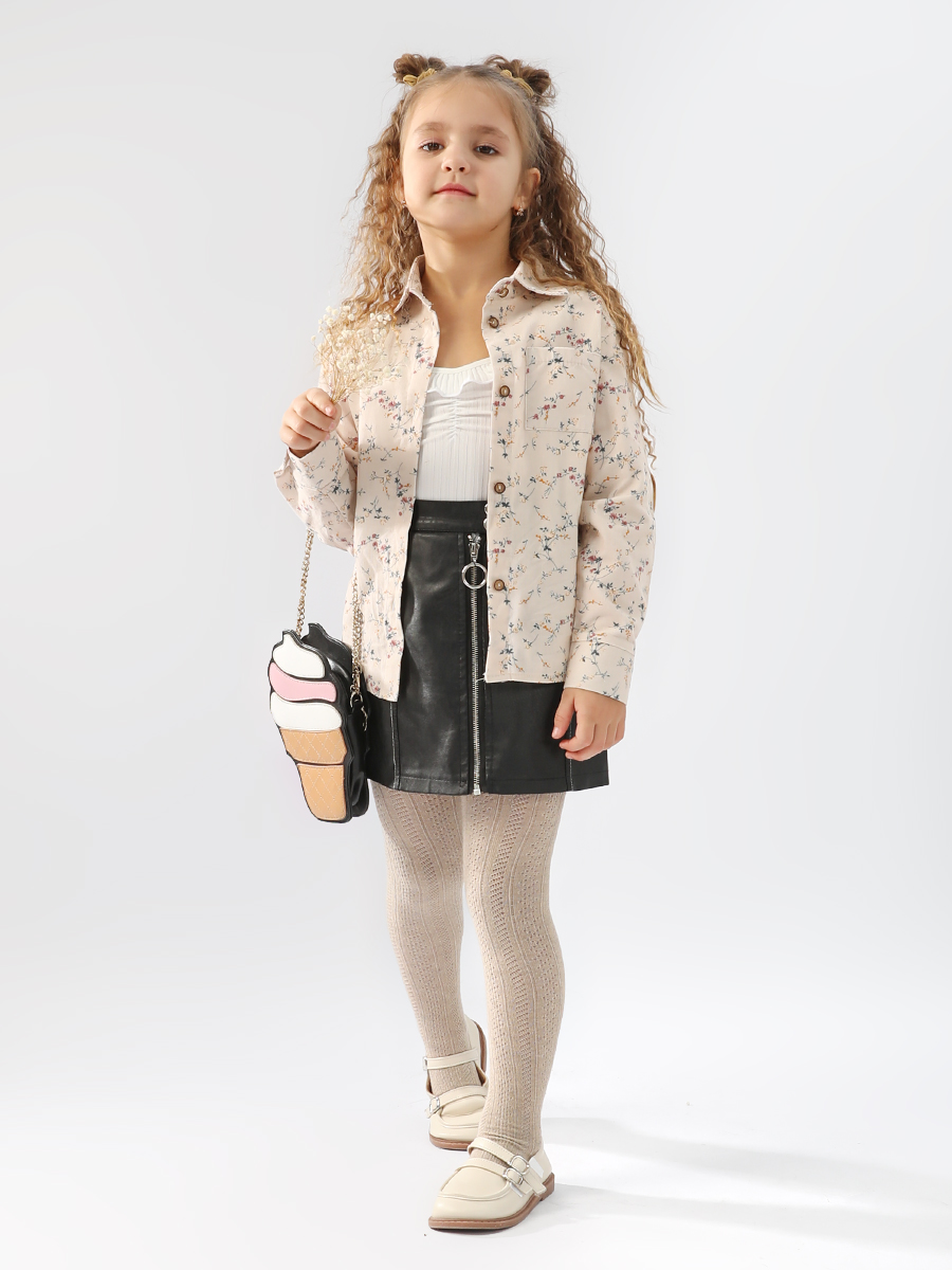 Рубашка Соль и Перец SP1511/кремово-голубой - фото 5