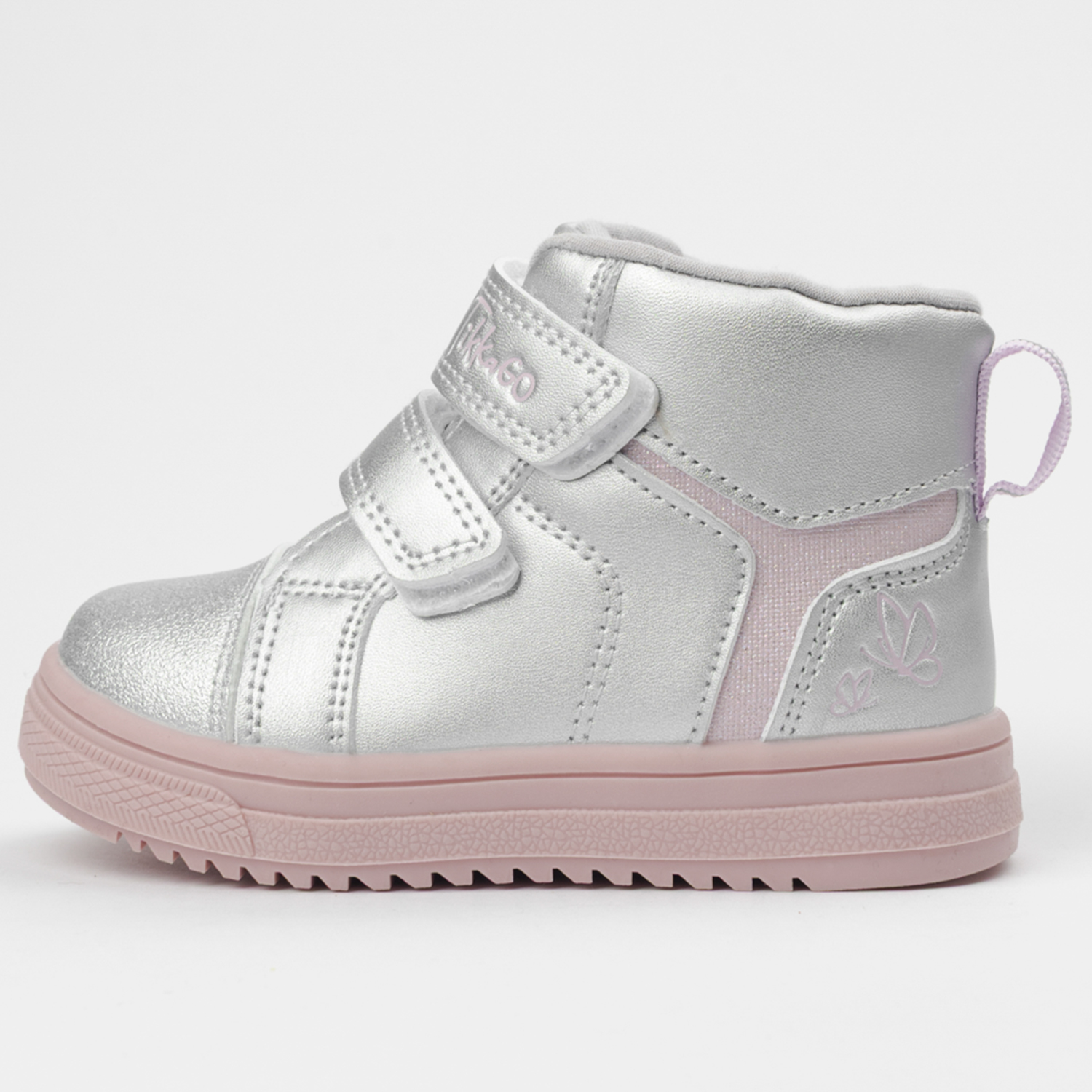 Ботинки TikkaGo 2V16_772607_silver-pink - фото 6