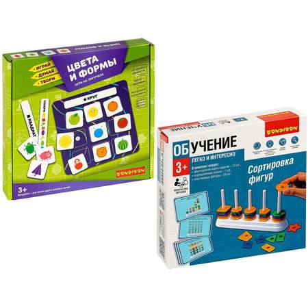 Настольная игра Bondibon Цвета и формы
