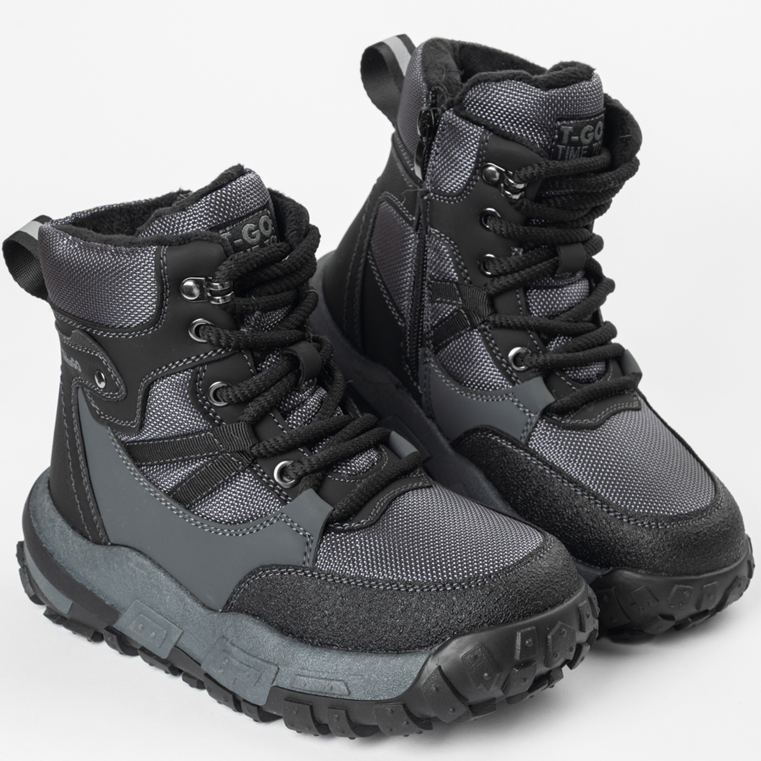 Дутики TikkaGo 8J09_2502-07_grey-black - фото 1