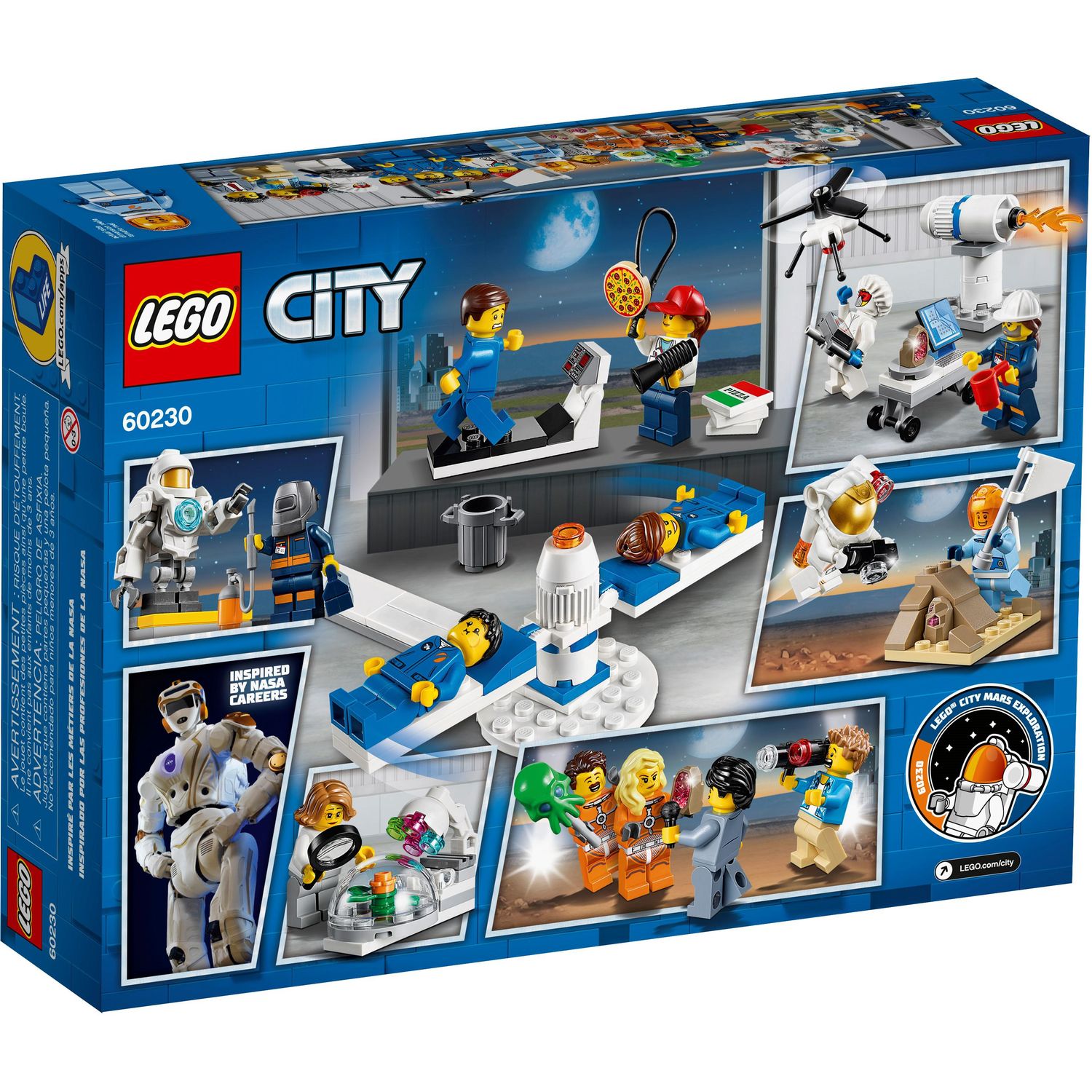 Конструктор LEGO City Исследования космоса блочный - фото 5