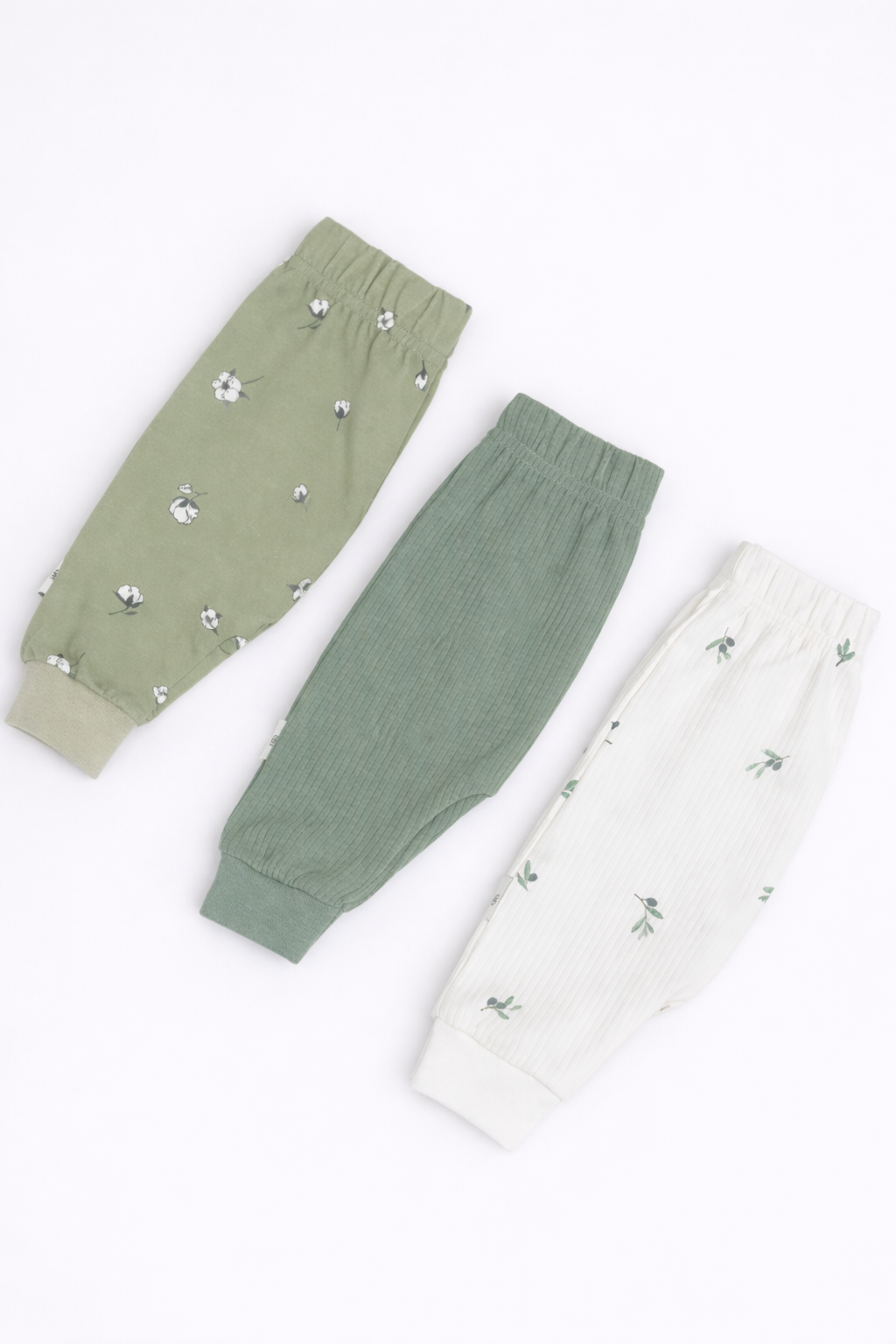 Штанишки 3 шт Супер Пупс нбр/3пр/шт/SK21оливковыйрай - фото 1