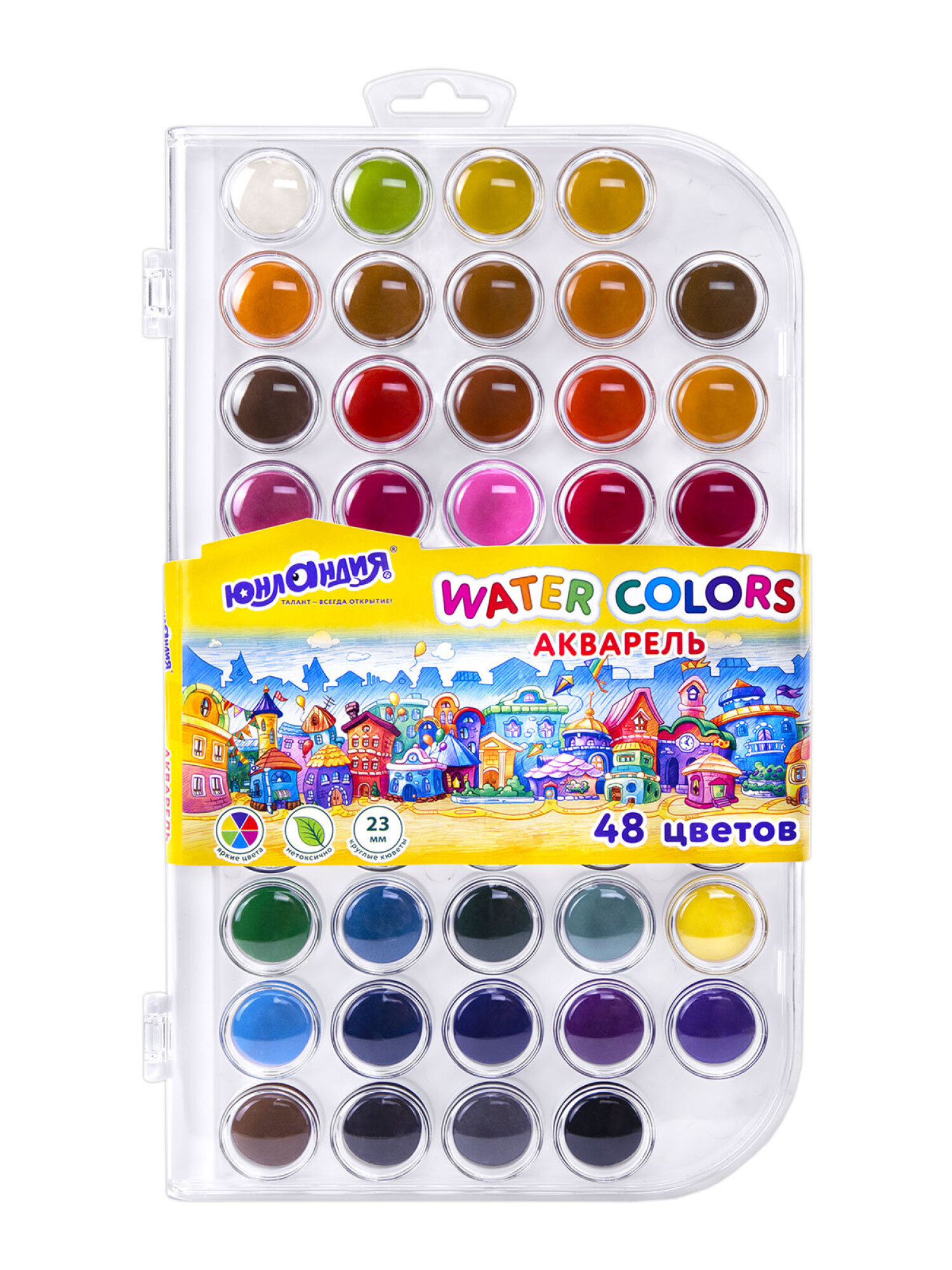 Краски акварель Юнландия 48 цв. - фото 2