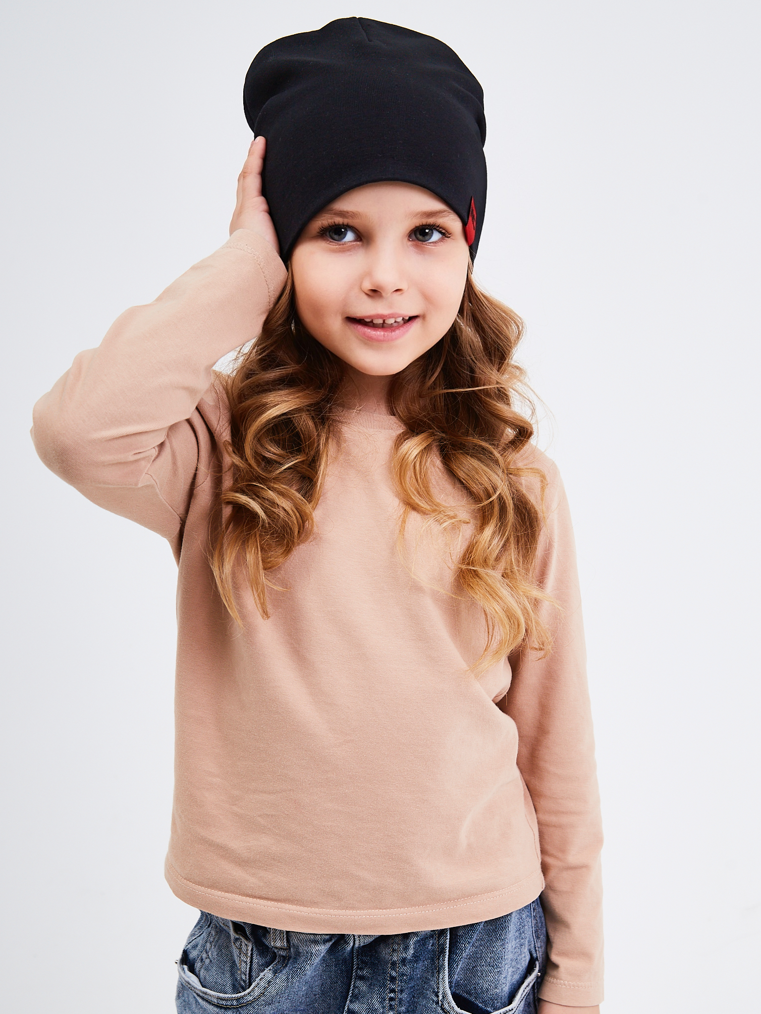 Шапка NYCkids NYC-H-067-plainG-black - фото 13