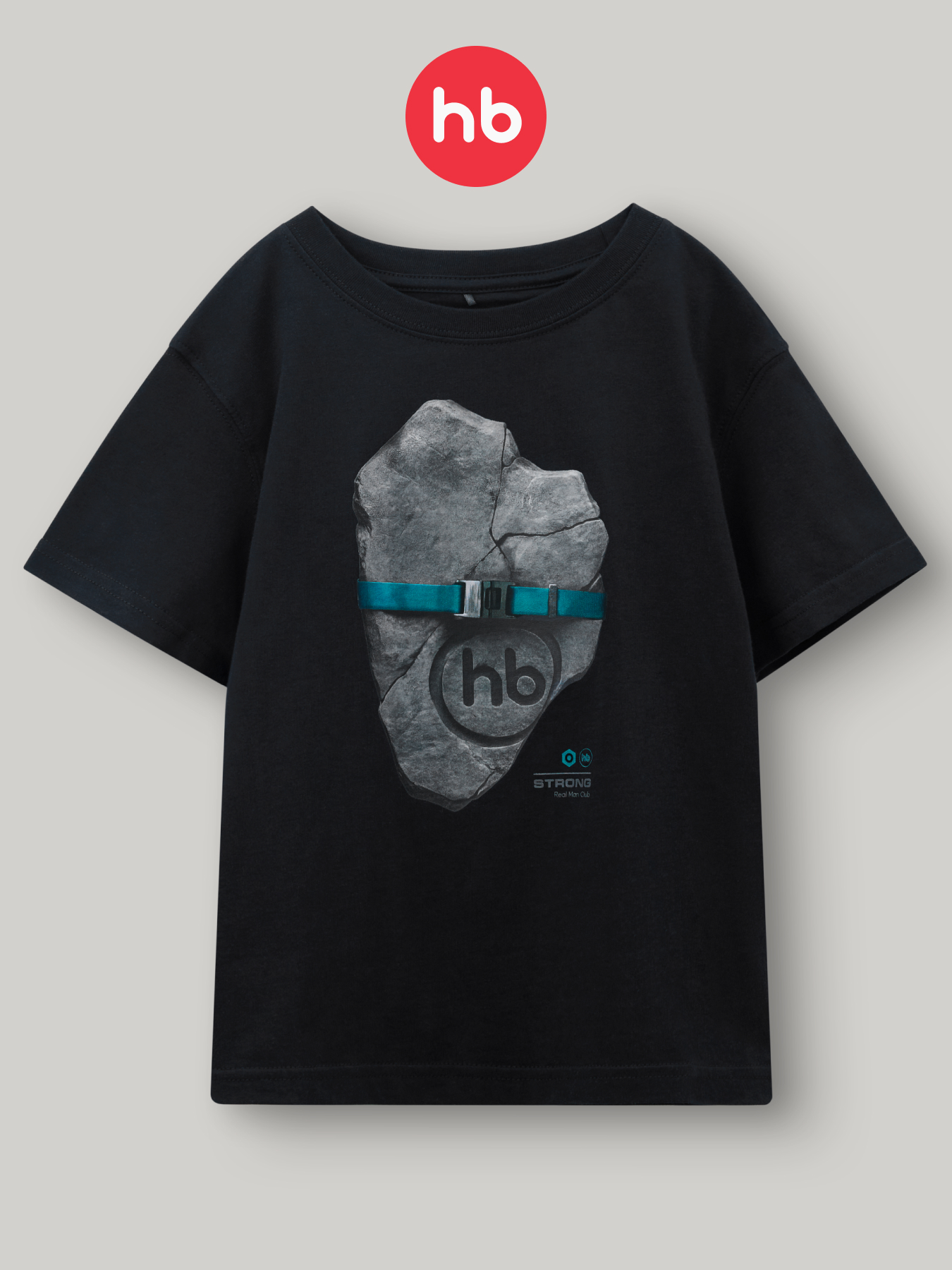 Футболка Happy Baby 88297_black (stone) - фото 2