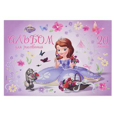 Альбом Disney А4 20 лист. в ассортименте