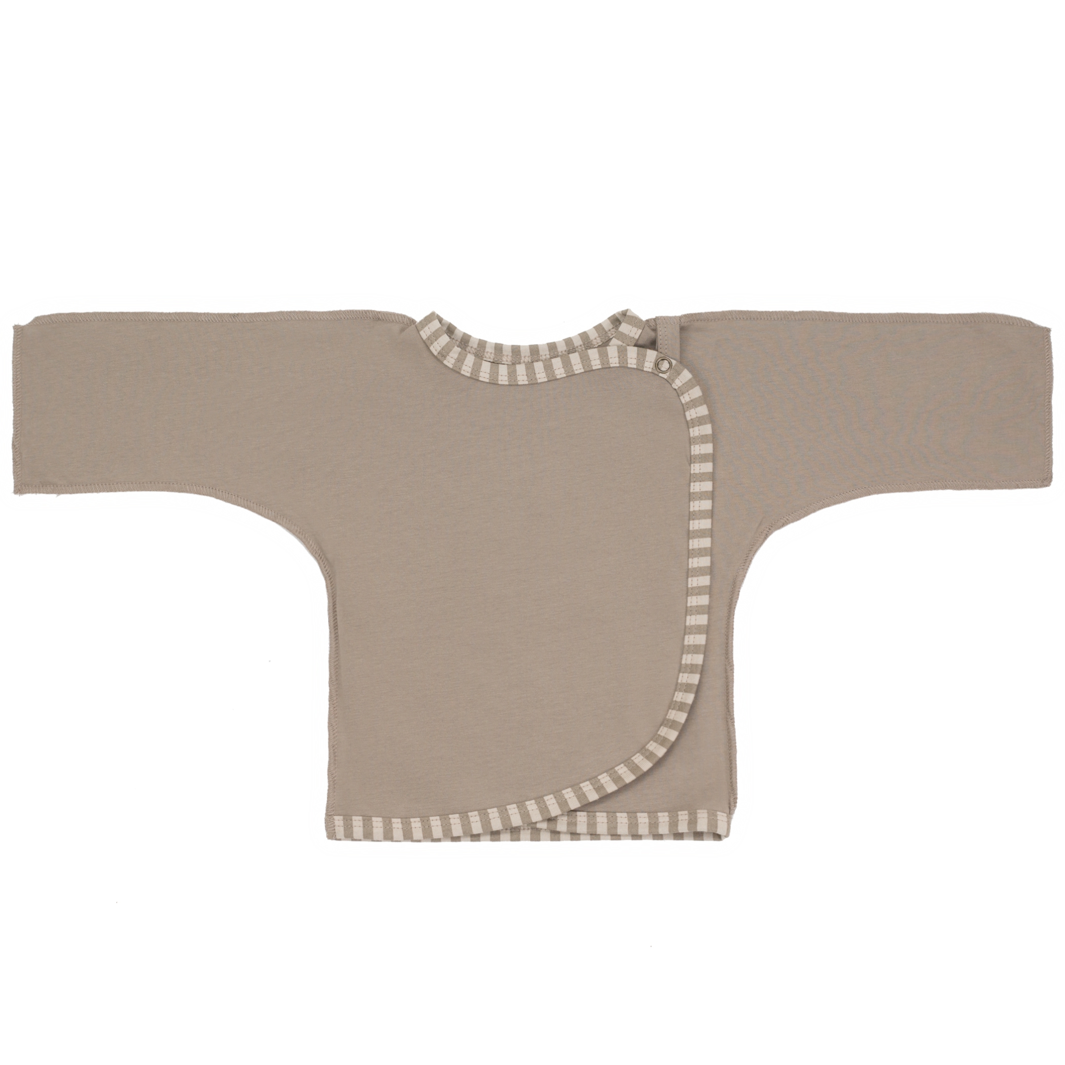 Распашонка 3 шт Фабрика Бамбук MU011013KNR/117MU/Шоколад_полоски - фото 5