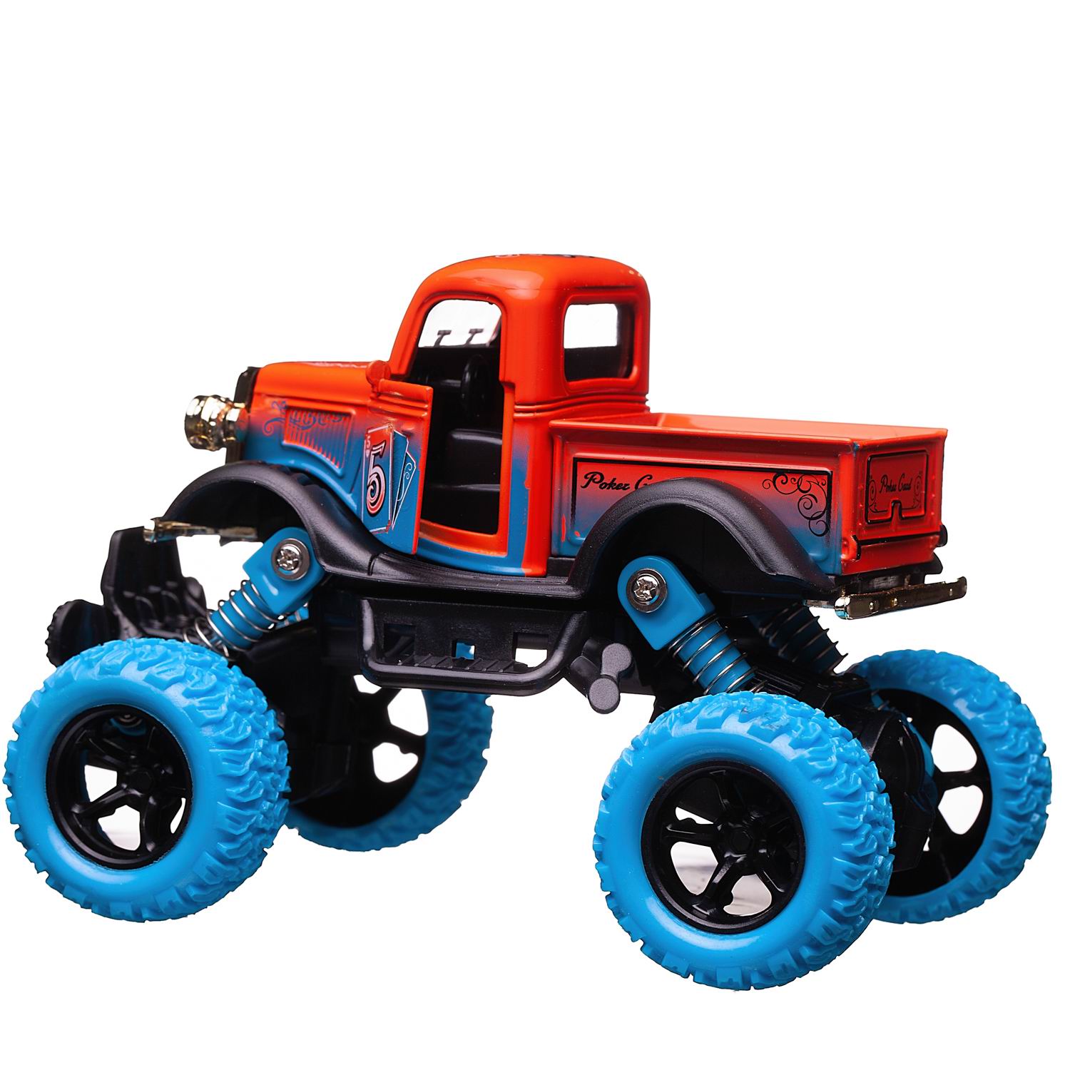 Внедорожник Junfa Jeep 1:34 MY66-Y1173/красный - фото 4