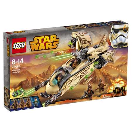Конструктор LEGO Star Wars Боевой корабль Вуки блочный