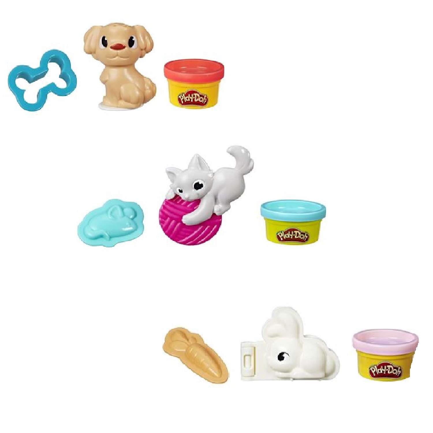 Пластилин Play-Doh Питомцы в ассортименте - фото 1