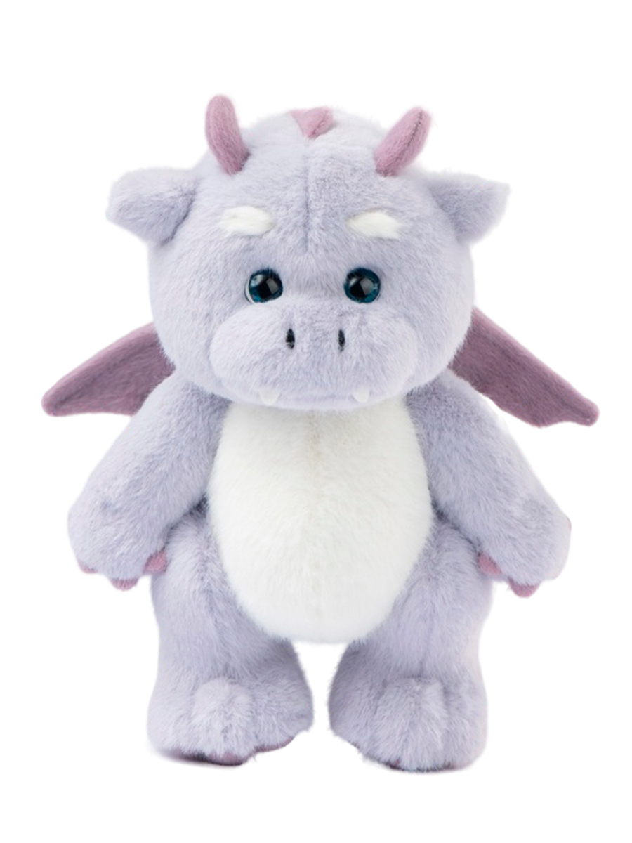 Мягкая игрушка TeddyTales Дракон Фиолетовый S - фото 3