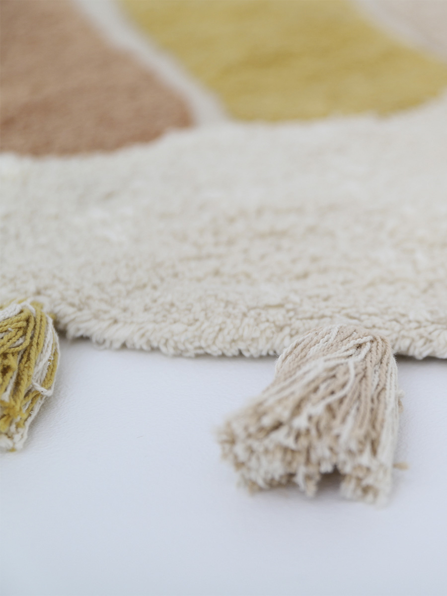 Ковёр Nattiot Радуга ириска 110 x 110 см - фото 3