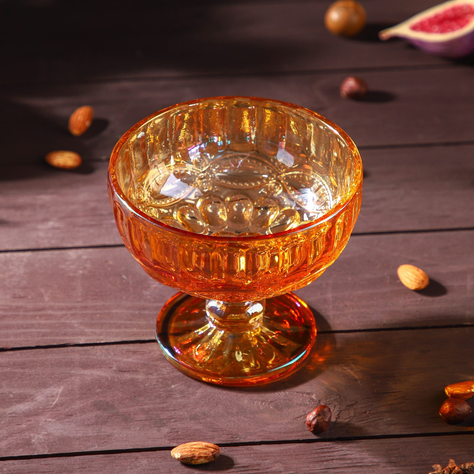 Креманка стеклянная MAGISTRO «Ла-Манш», 350 мл, 12×10,5 см - фото 7