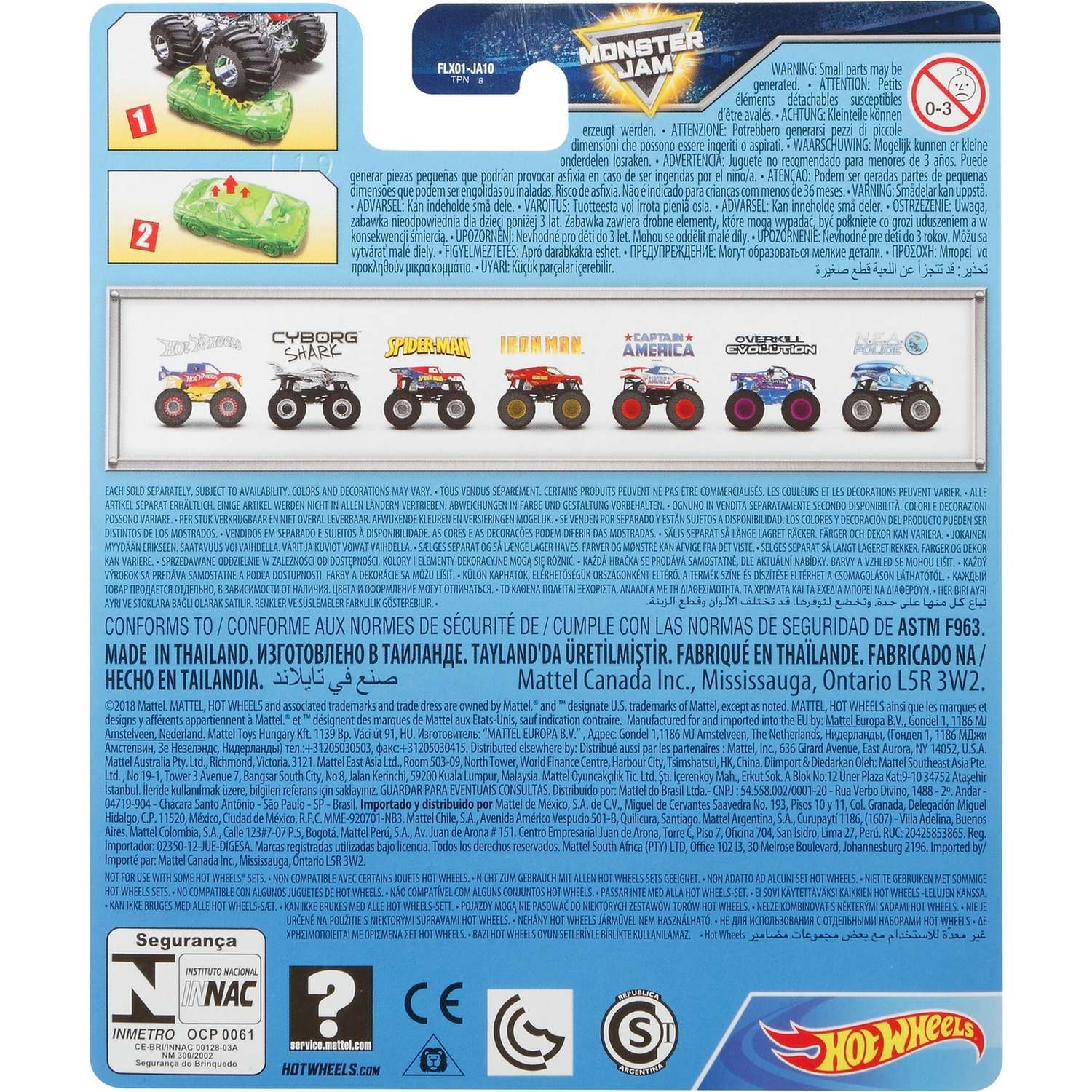 Автомобиль Hot Wheels 1:64 21572 - фото 3
