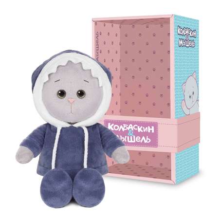 Игрушка мягкая Колбаскин и Мышель котик Колбаскин&Мышель 20 см