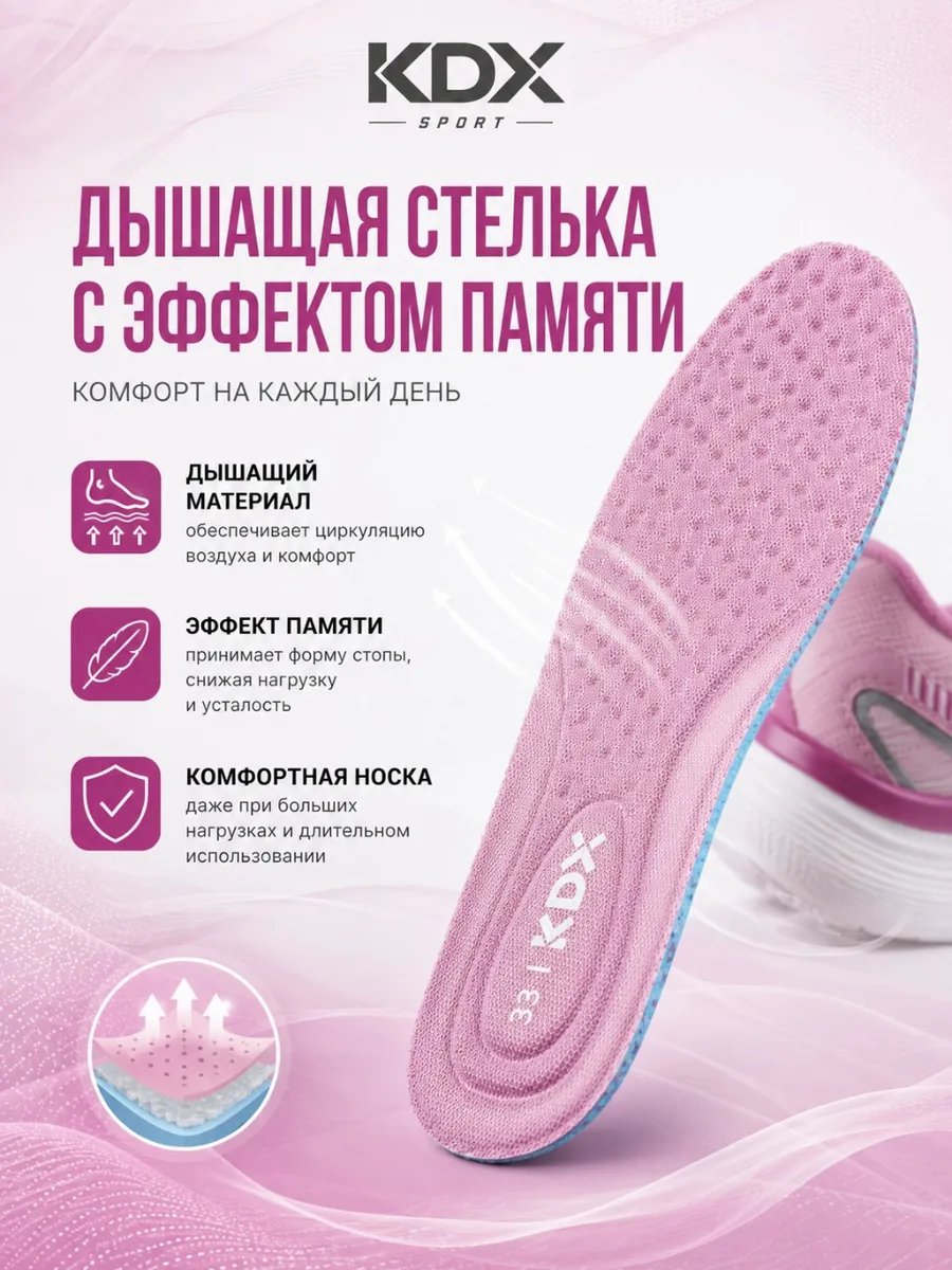 Кроссовки KDX JSGSS-03 lilac - фото 13