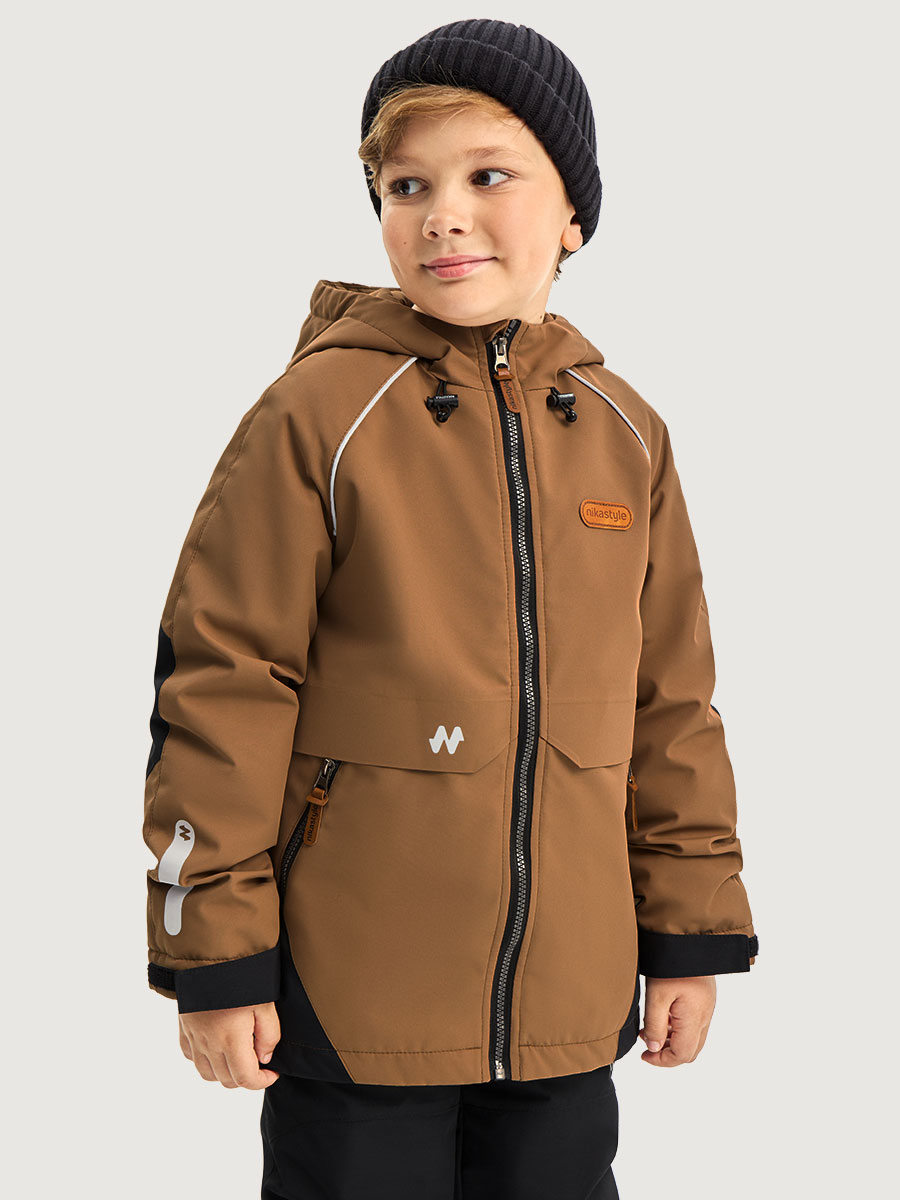 Костюм NIKASTYLE 7м2126 орех/черный - фото 6