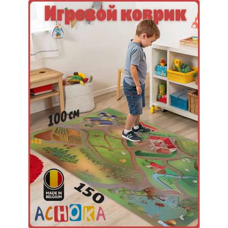Детский складной коврик Achoka Ферма 150 x 100 см 1 шт.