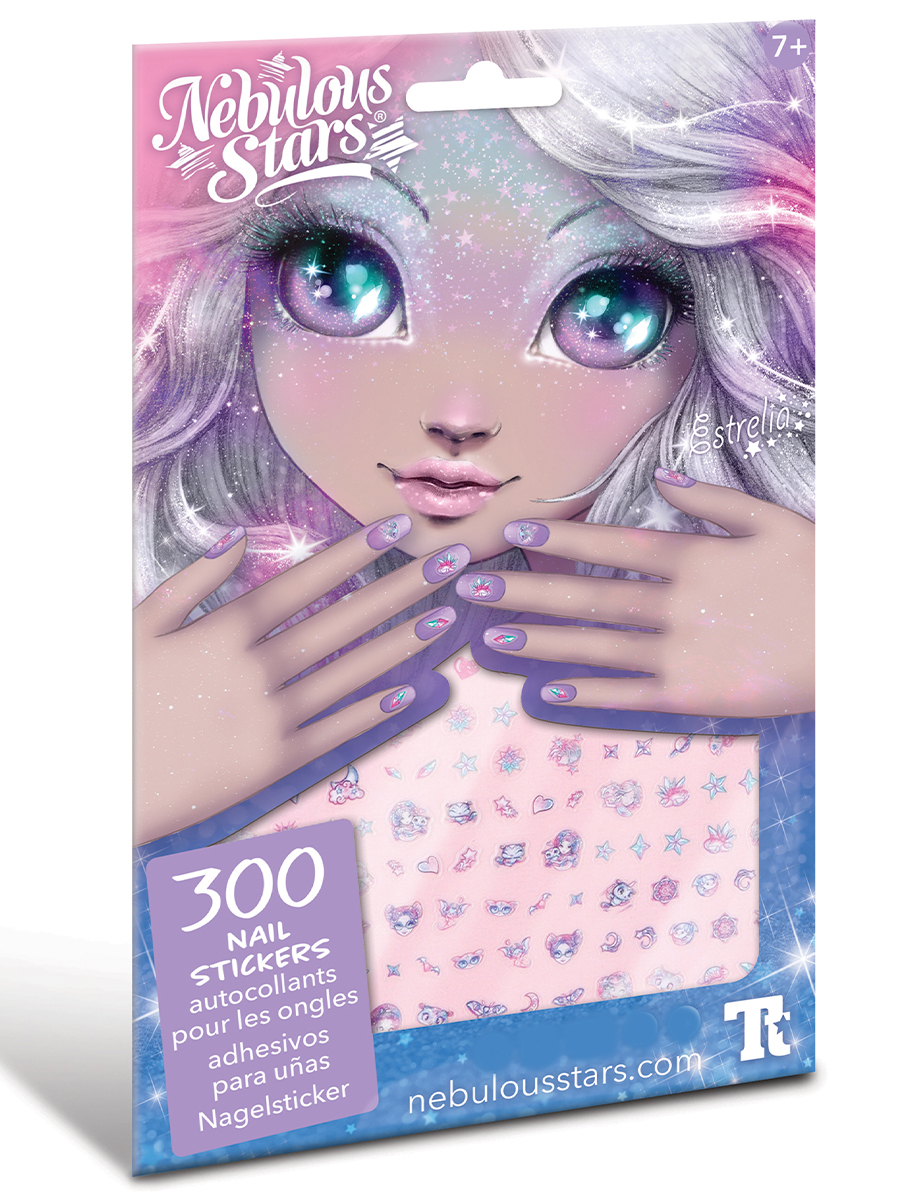 Набор наклеек для ногтей Nebulous Stars Эстрелия, 300 шт., 11459-1_NSDA - фото 2