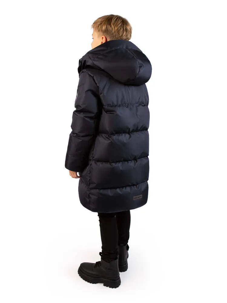 Пальто Arctiline Луис 1278 MW-25 Глубокий чёрный - фото 2