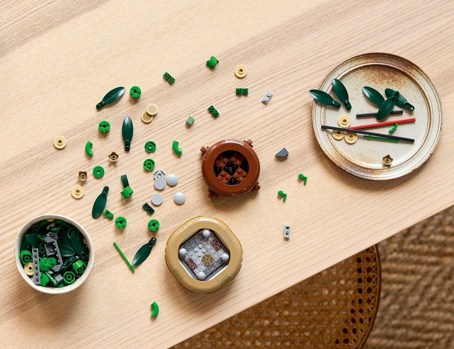 Конструктор LEGO Botanicals Бамбук Символ удачи - фото 4